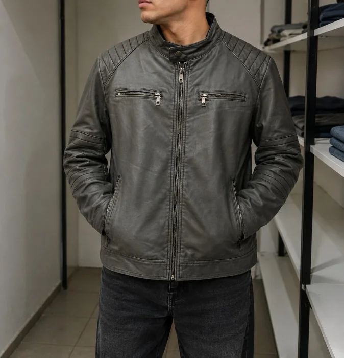 Campera Ecocuero