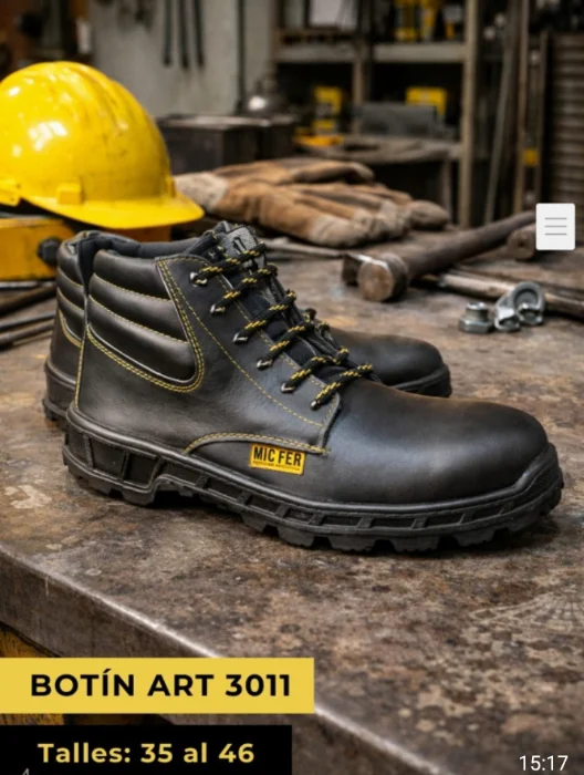 Botin Mic Fer Punta de Acero Calidad