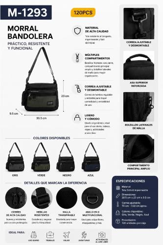Morral Bandolera de Hombre