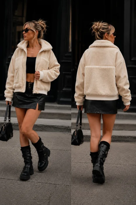 Campera Corderoy Oversize