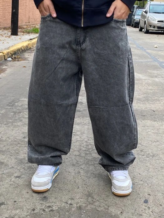 Baggy Gris Liso
