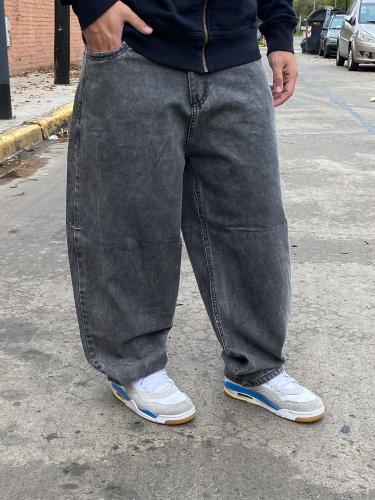Baggy Gris Liso - Miniatura 2