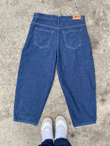 Baggy Raw Denim (azul Liso) - Miniatura 6