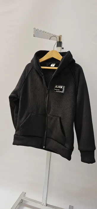 Campera Ñiño con Piel Solo Negro