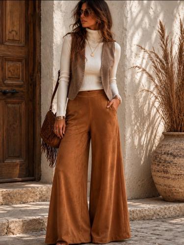 Palazo Boho Gamuza
