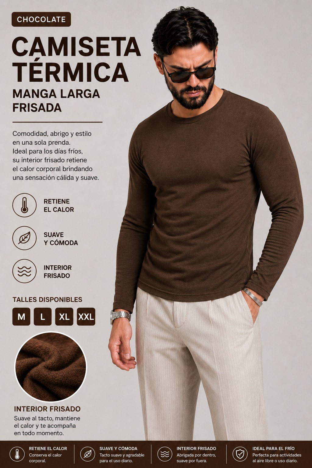 Camiseta Térmica Hombre - Imagen 2