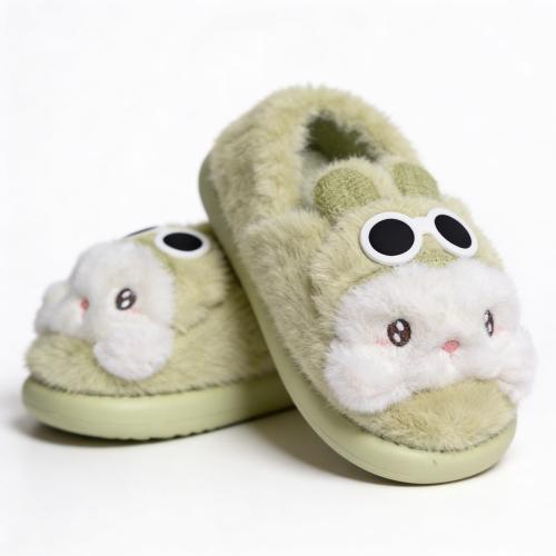 Pantufla Importada Mujer Peluche Conejo  Abrigadas Invierno Rosa