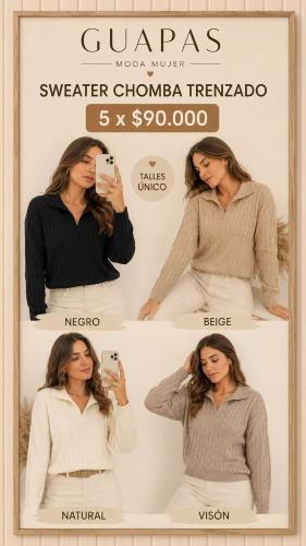 Pack Sweater 10 × $120.000