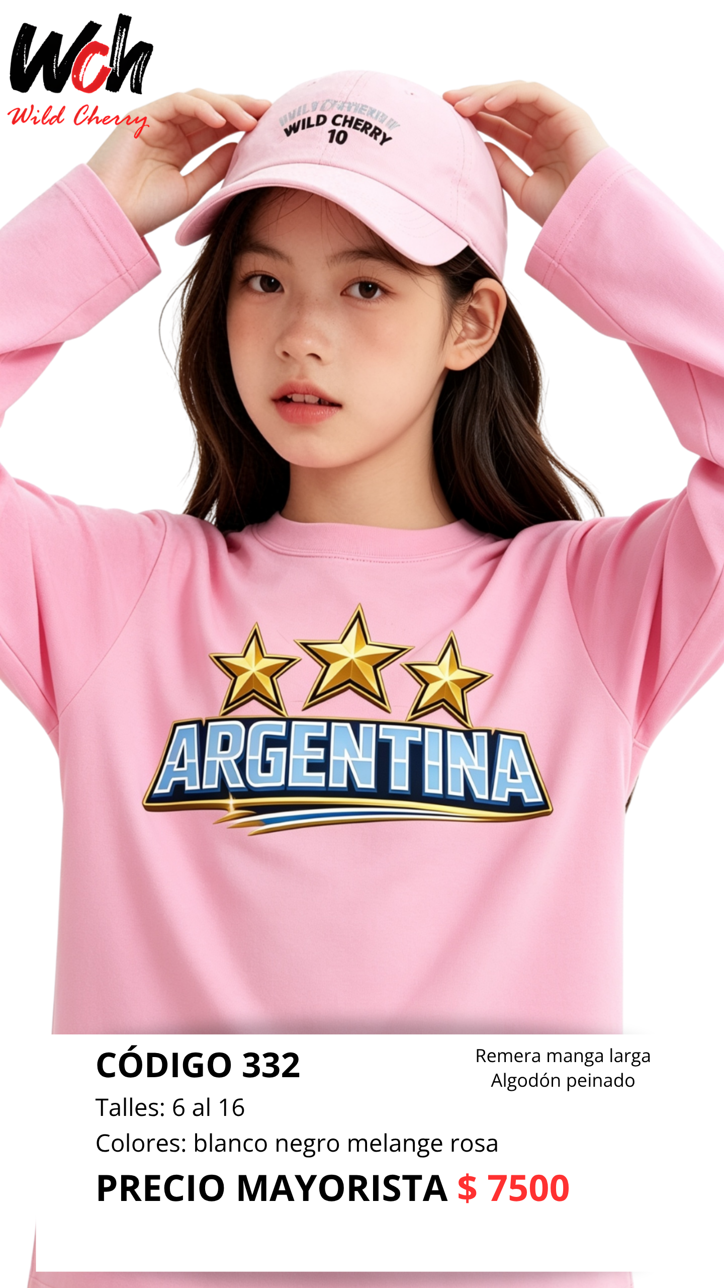 Codigo 332-remera Unisex Manga Larga-algodon Peinado-talles 6 al 16 - 332-2.png