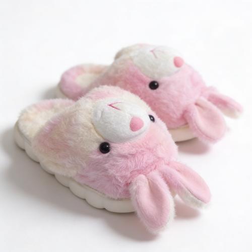 Pantuflas para Nena Conejita Peluche Importadas Suaves y Cómodas