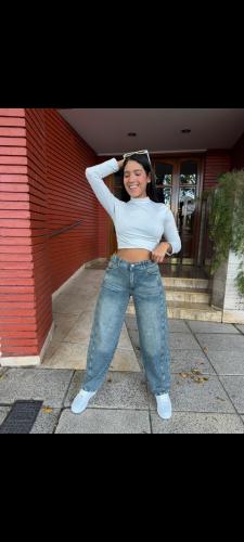 Baggy Recorte Óxido