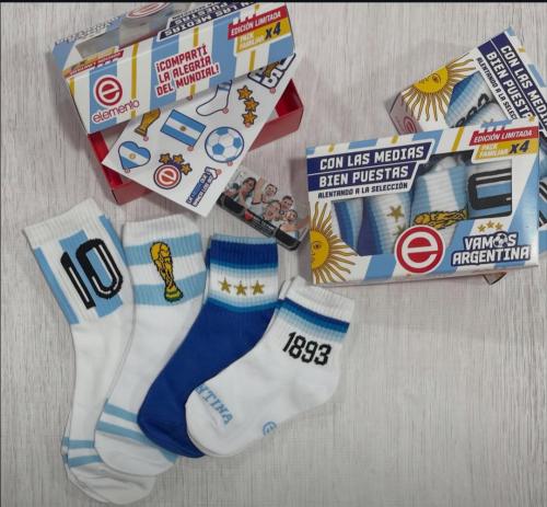 Medias del Mundial Elemento X4