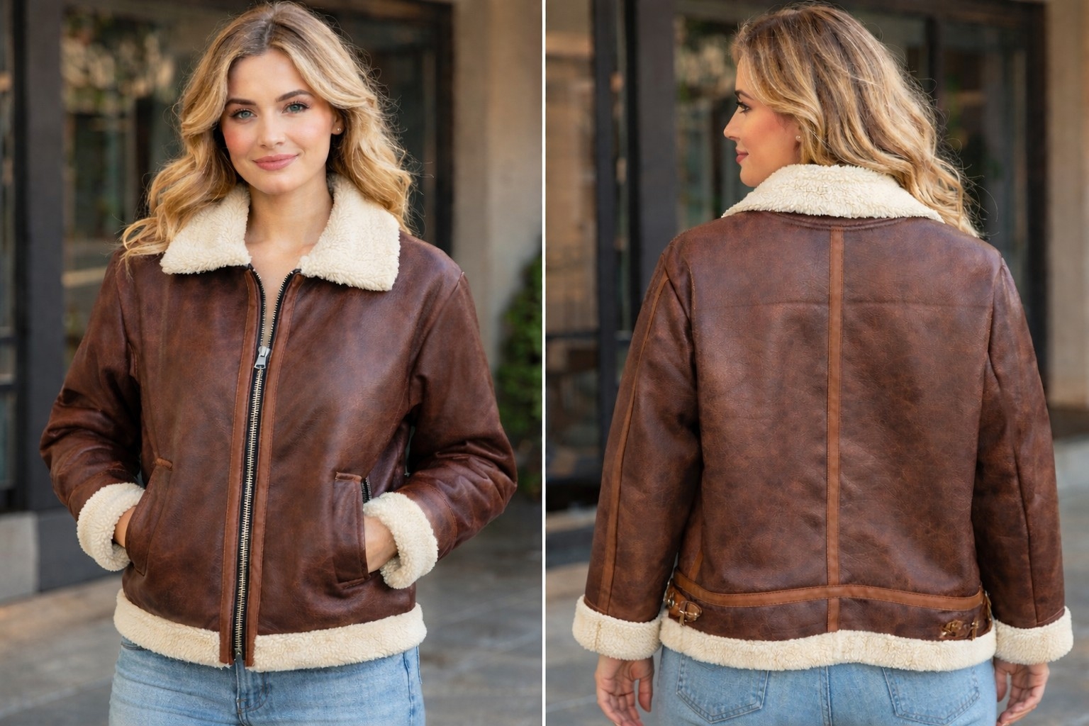 Campera Piel - Imagen 1