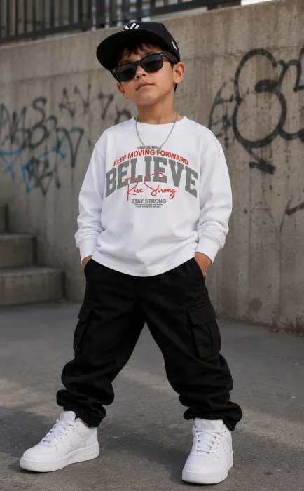 Camisetas Niño Algodón Peinado 24.1 Premium