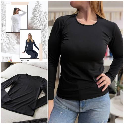 (art:td2) Camiseta Dama Termica Frizada