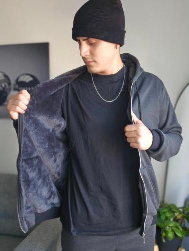 Campera con Piel