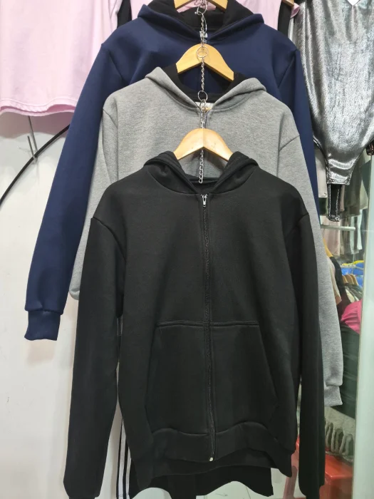 Campera Frisa Peinada Premium Unisex