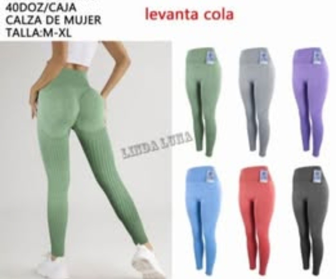 (art:833178) Calza Dama Deportiva C/push Up Importada - Imagen 3