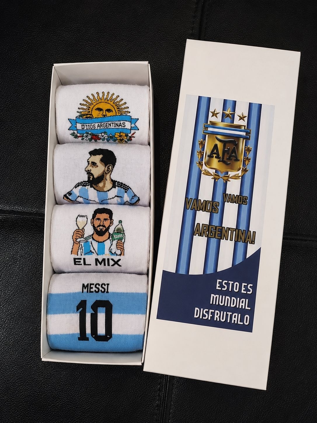 Medias Argentina con Caja - Imagen 1