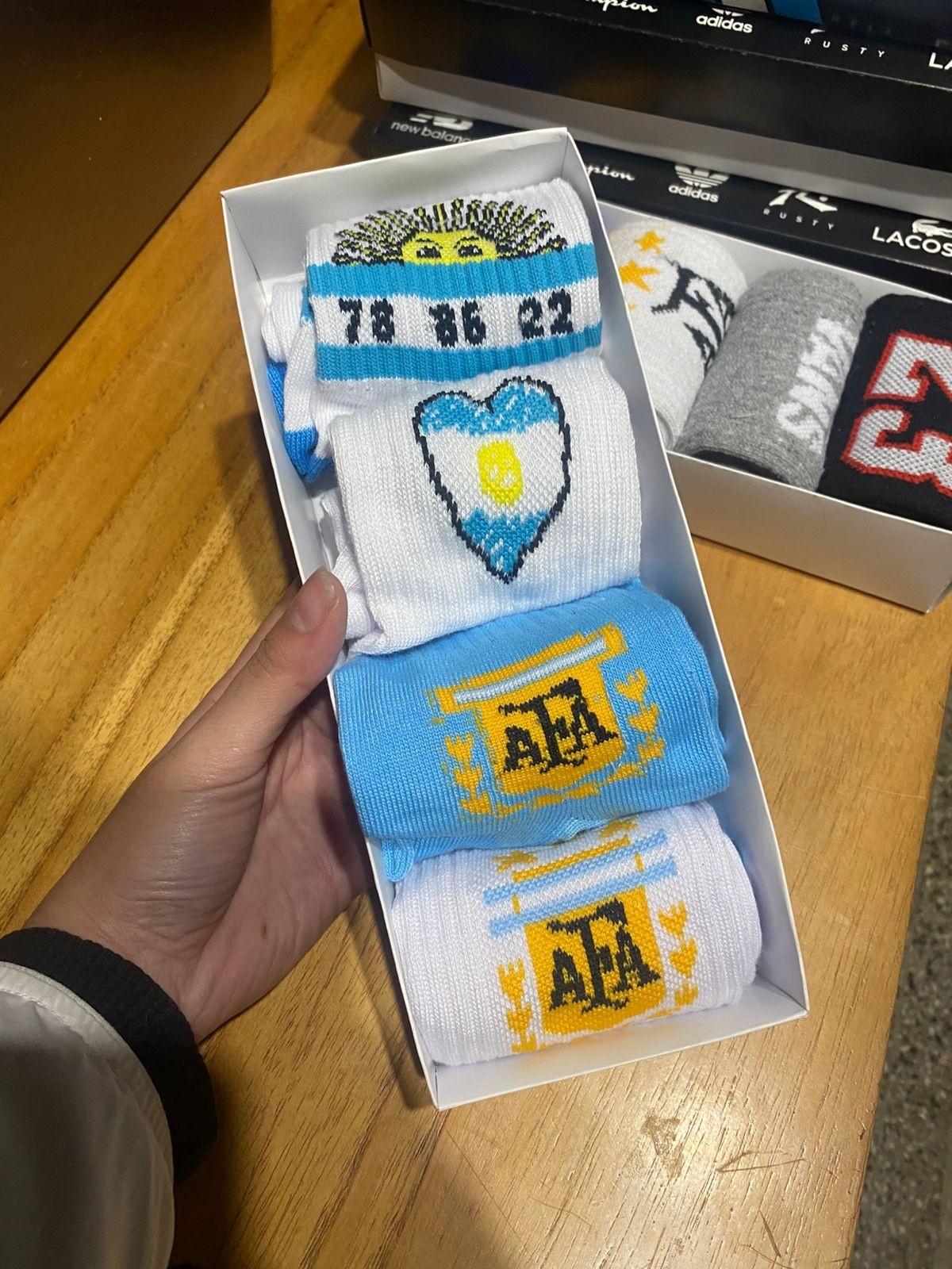 Medias Argentina con Caja - Imagen 3