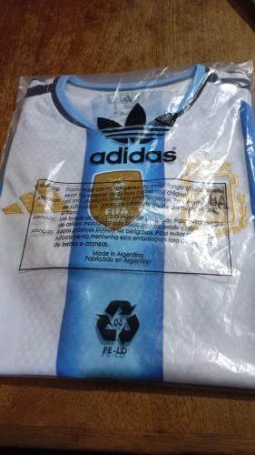 Camiseta Argentina W15 Bordadas