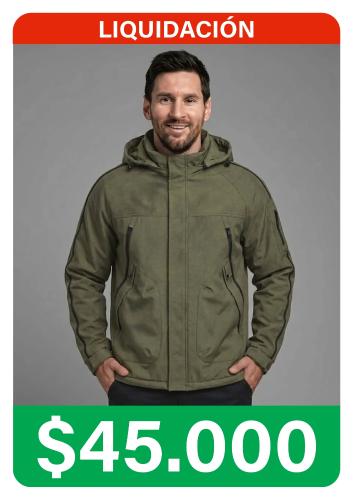 Campera Táctica Impermeable con Piel Interno Importado