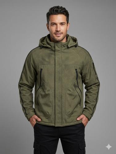 Campera Táctica Impermeable con Piel Interno Importado