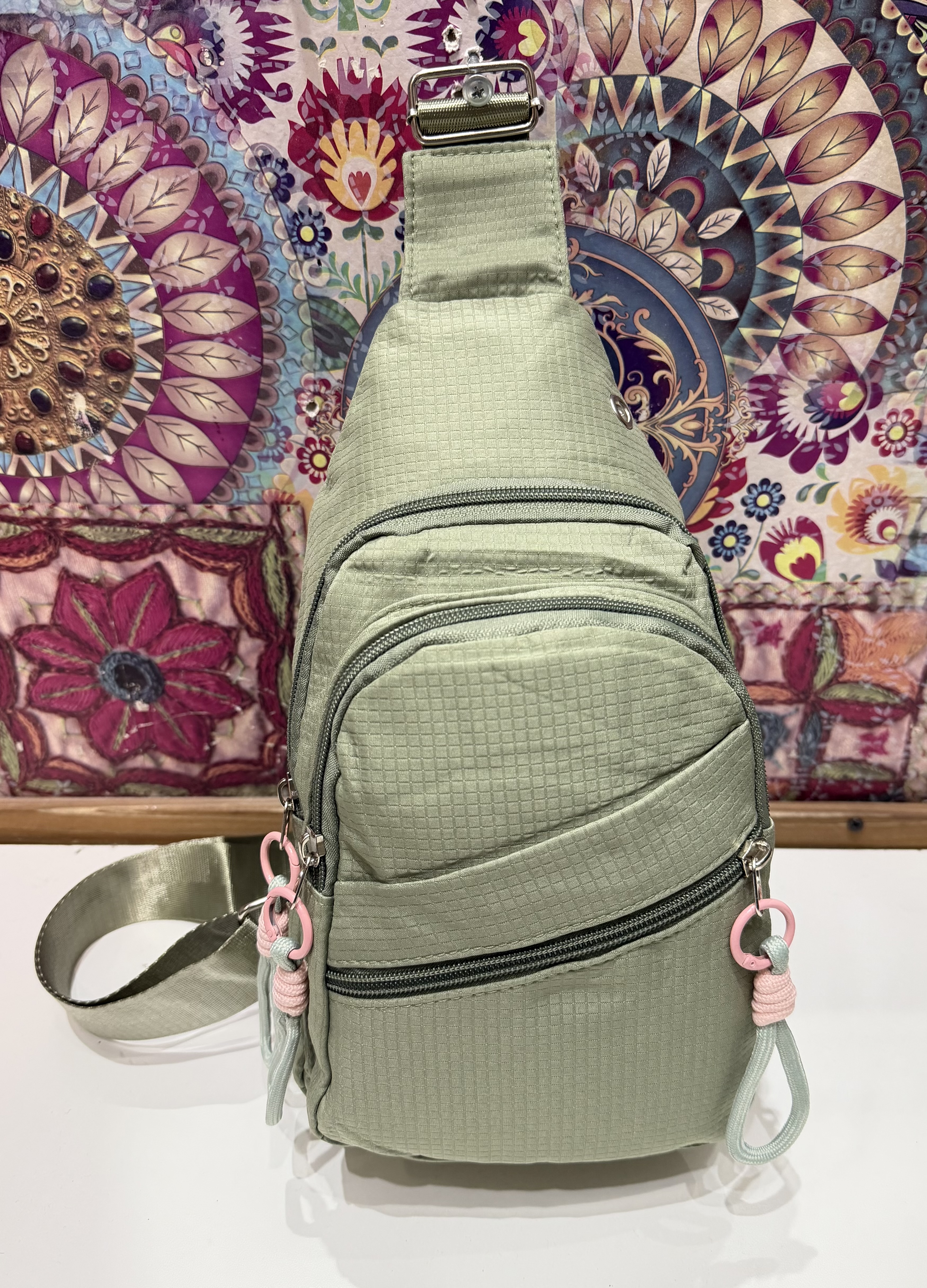 Nuevo Morral Cruzado Impermiable con Cordones - IMG_2564.jpeg