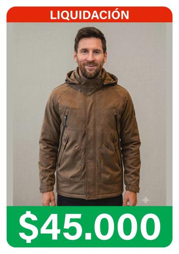Campera Táctica Impermeable con Piel Importada