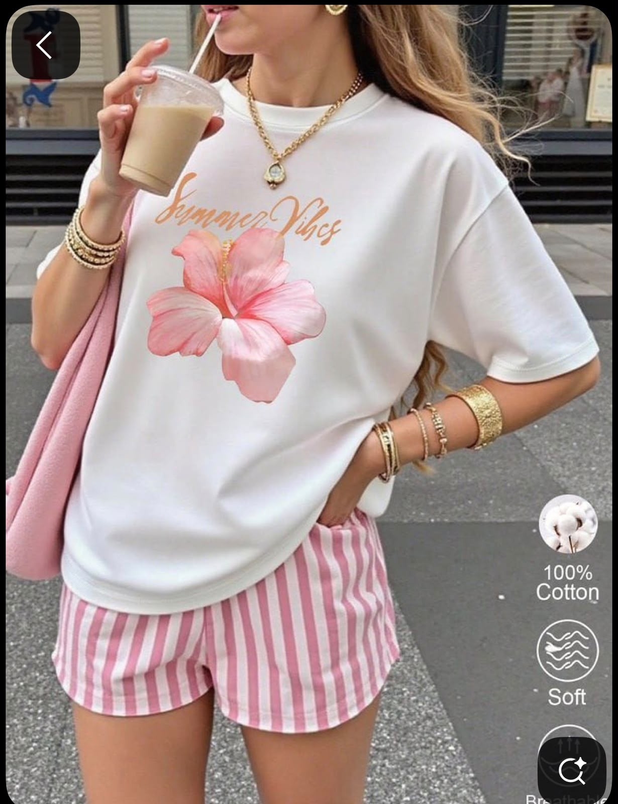 Remeras Algodón Estampado Dama - Imagen 3