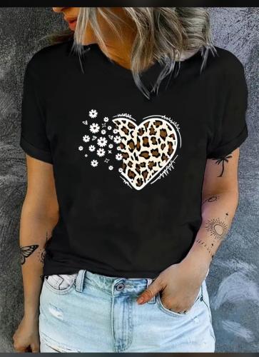 Remera Algodón Estampado Dama