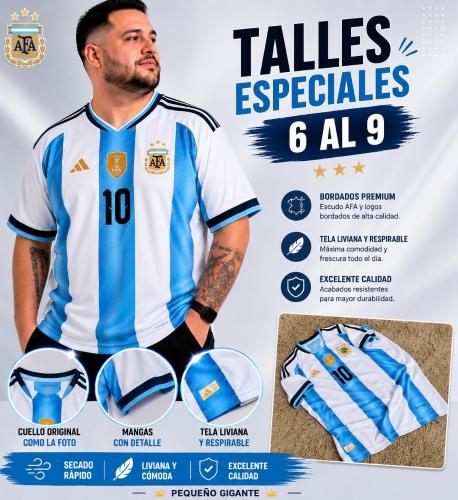 Camiseta Afa Talle Especial