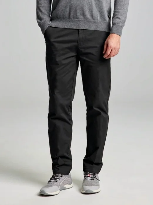 Pantalón Recto Chino - Negro