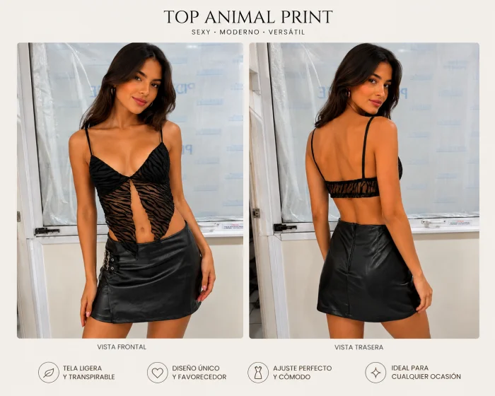 Top Mariposa Push Up