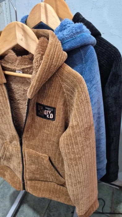 Campera Sara Key con Corderito Niño