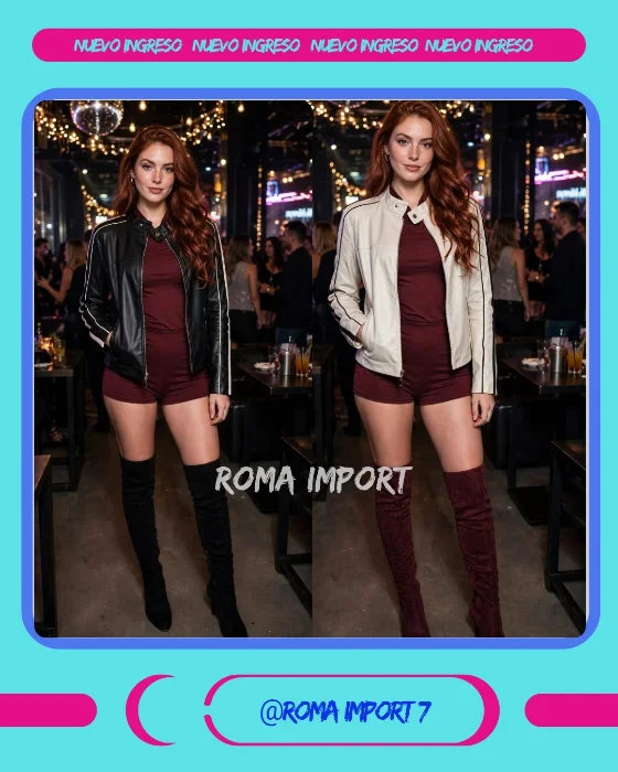 Campera Engomada con Vivos.