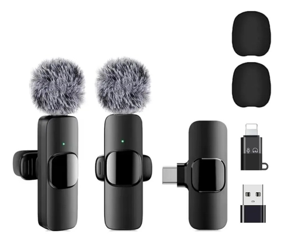 Micrófono Inalámbrico K9 Dual para Iphone y Android - Imagen 1