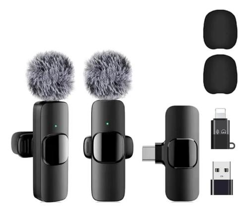Micrófono Inalámbrico K9 Dual para Iphone y Android
