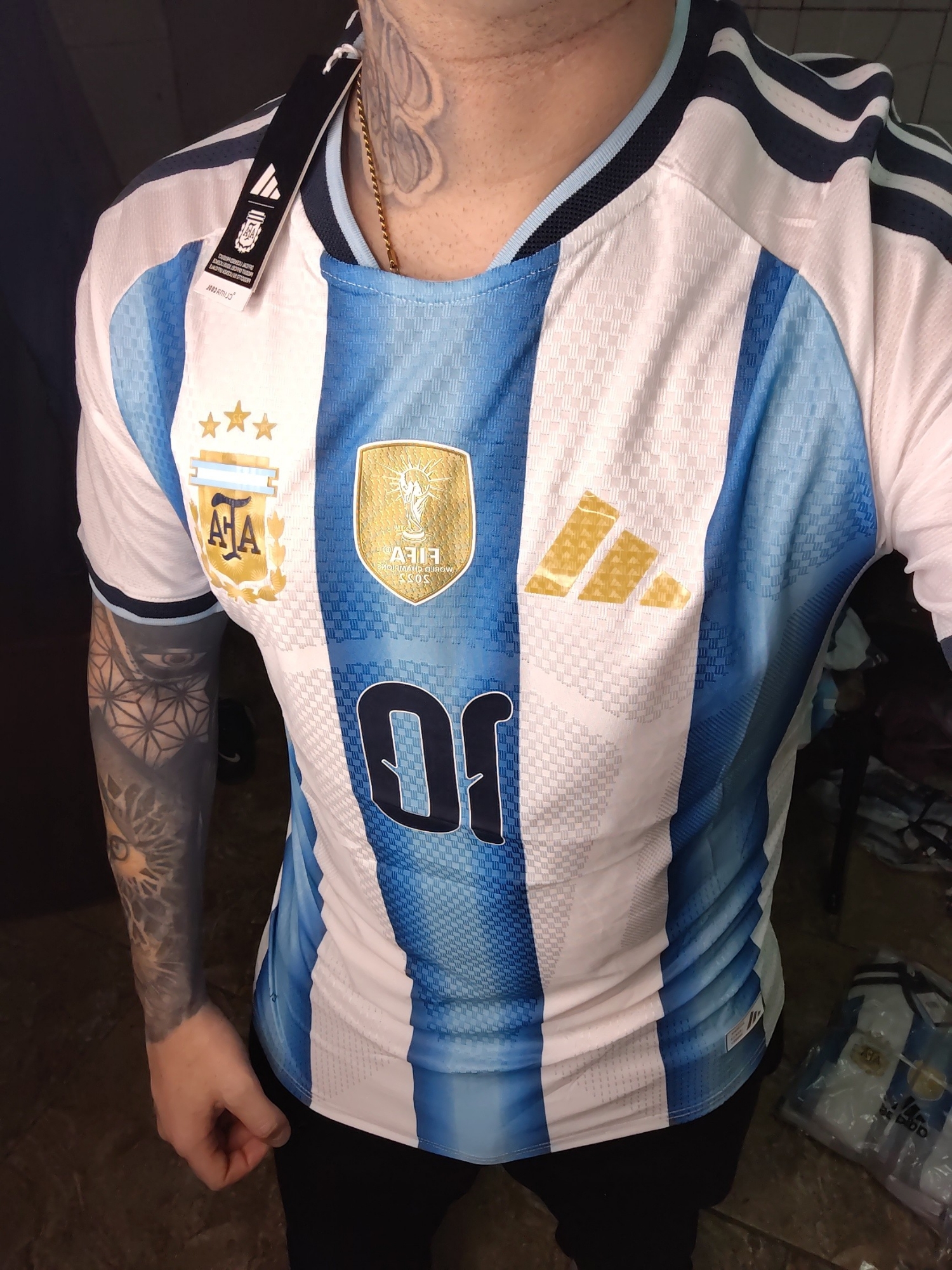 Camiseta Argentina Messi Tailandesas - Imagen 2