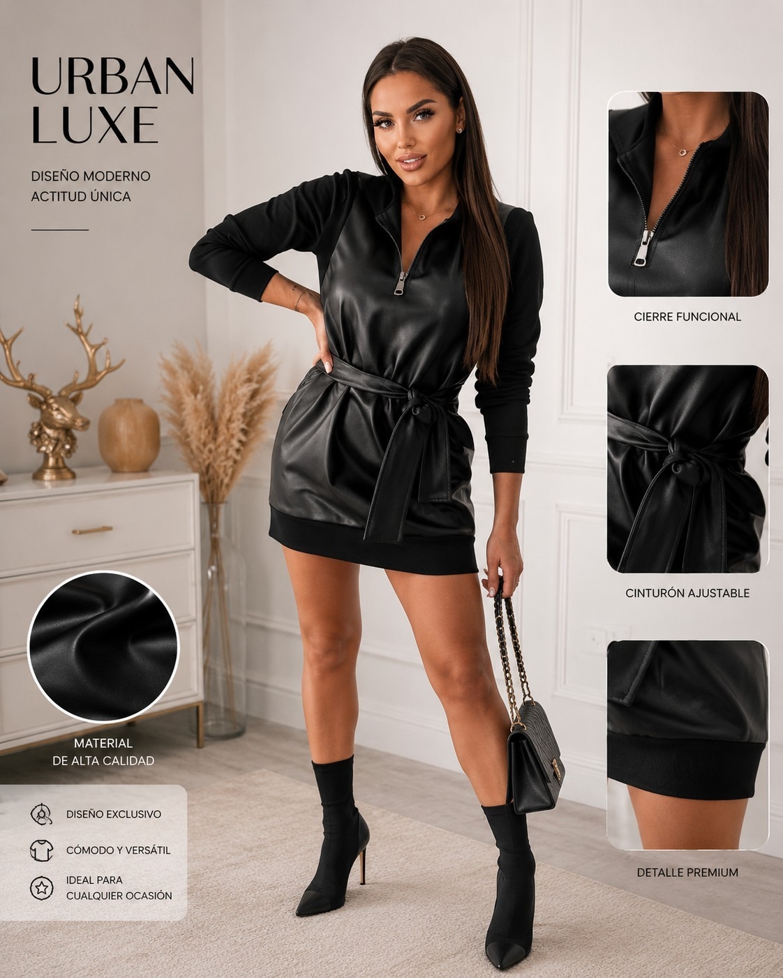 Mazibuzos Lanilla con Cuerina Exclusivo - Imagen 4