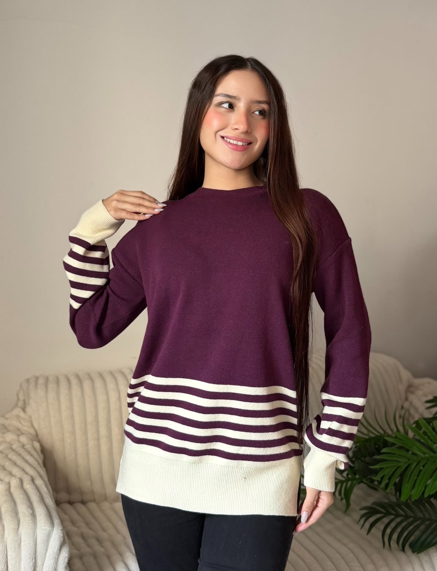Maxi Sweter Bremer Amplio Excelente Calidad - Imagen 2