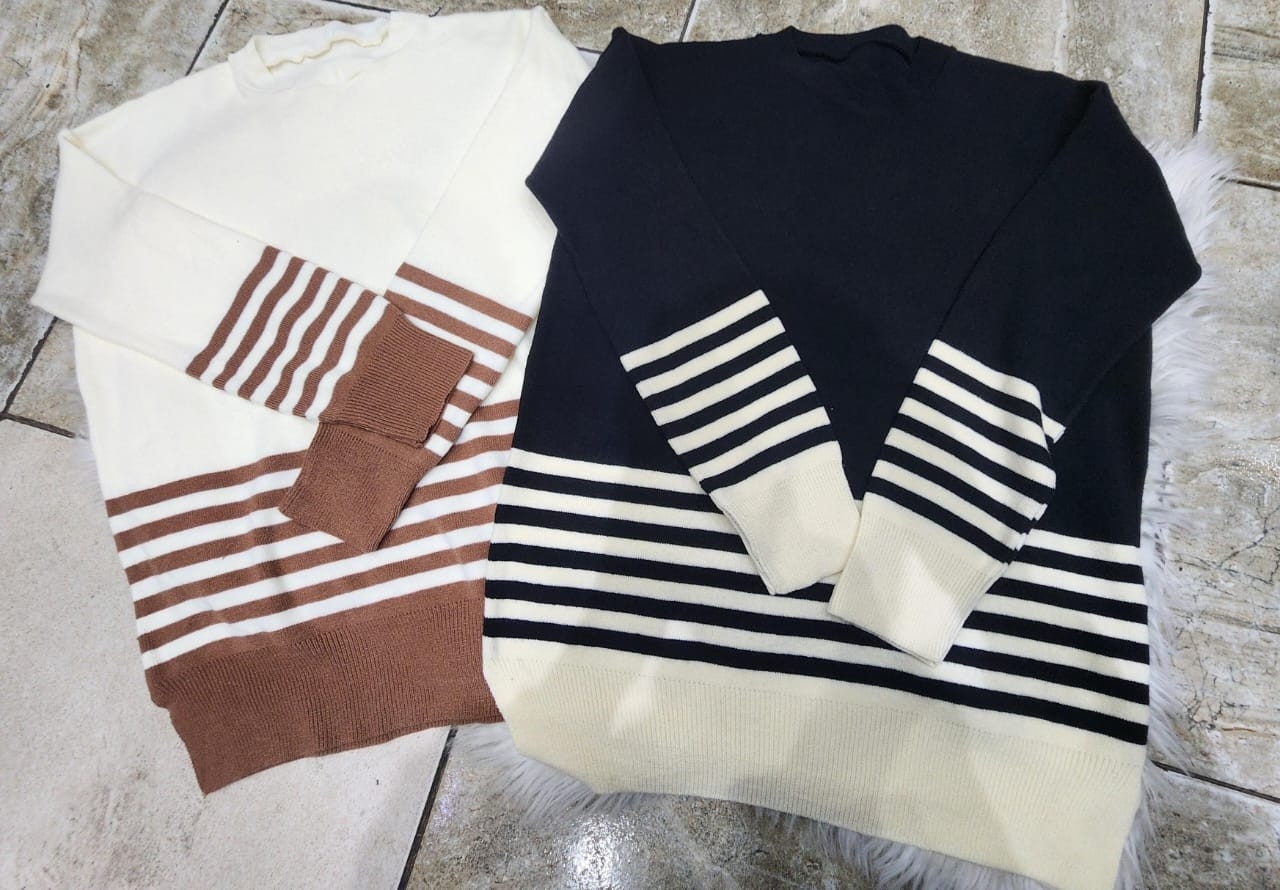 Maxi Sweter Bremer Amplio Excelente Calidad - Imagen 7