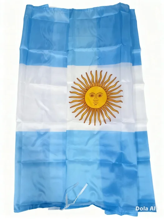 Bandera Argentina de 60 X 90cm
