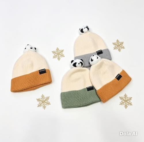 Gorros Panda Importado Bebe