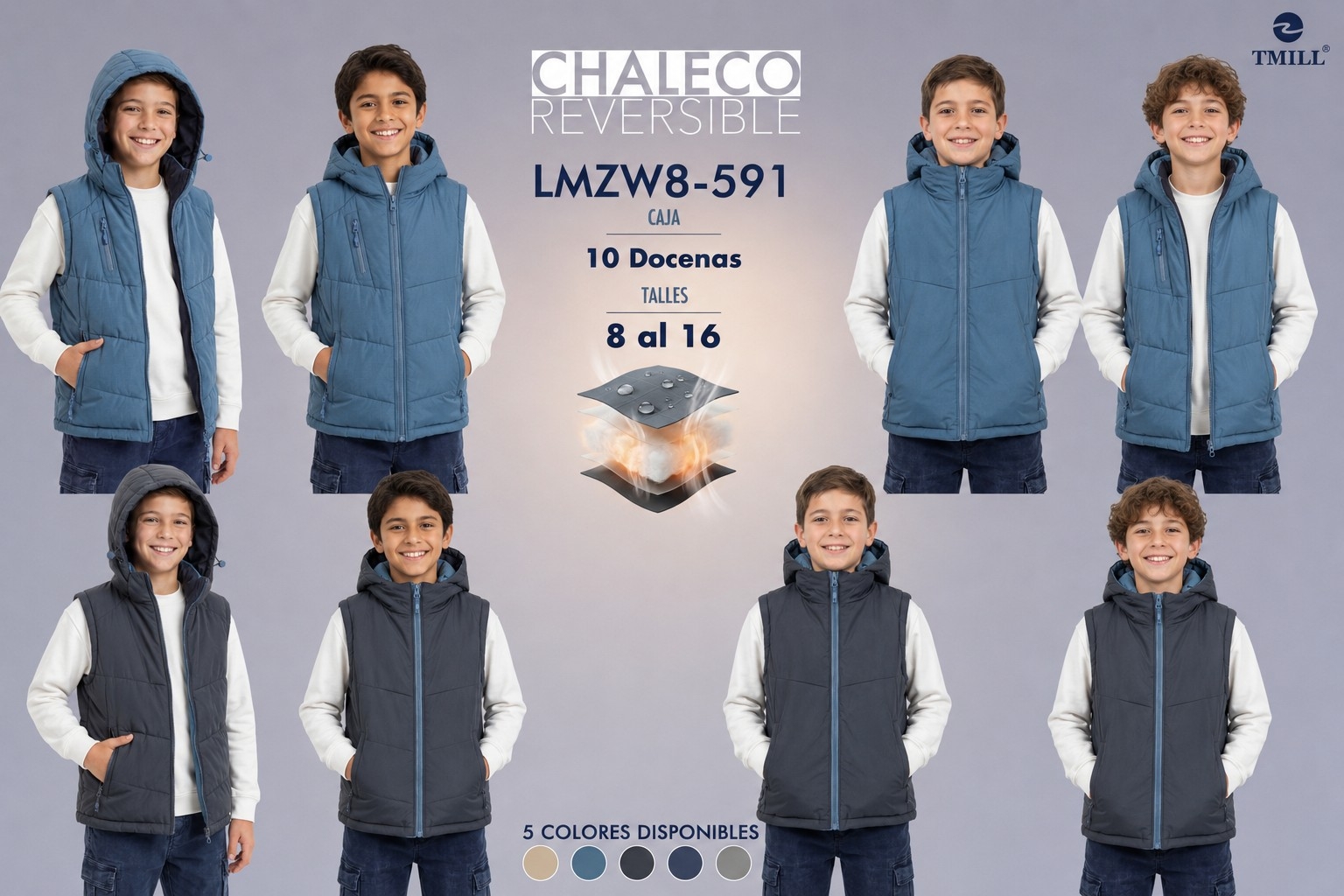 Chalecos Reversibles - Imagen 1