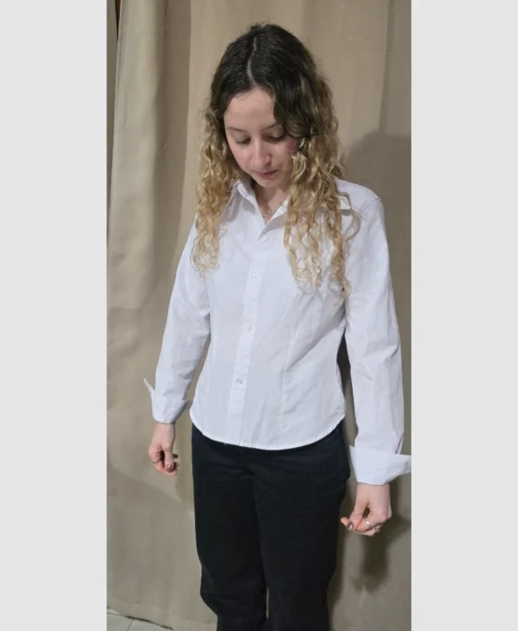 Camisa de Poplin de Vestir