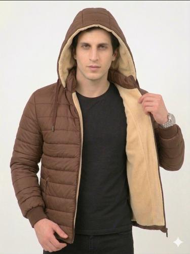 Campera Capucha Desmontable Hombre