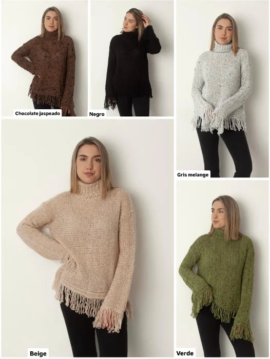 Liquidación Polera Flecos