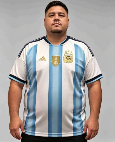 Camiseta Titular Argentina - Talles Especiales
