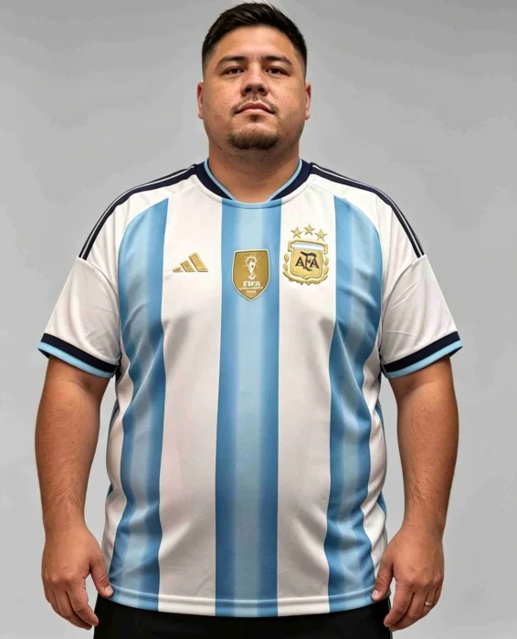 Camiseta Titular Argentina - Talles Especiales